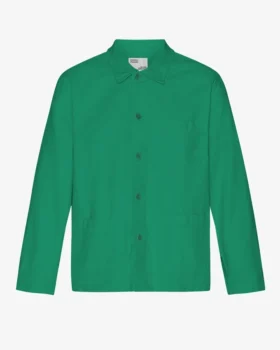 Chaqueta de trabajo orgánica - Verde Kelly