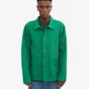 Chaqueta de trabajo orgánica - Verde Kelly