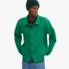 Chaqueta de trabajo orgánica - Verde Kelly