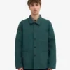 Chaqueta de trabajo orgánica - Verde océano