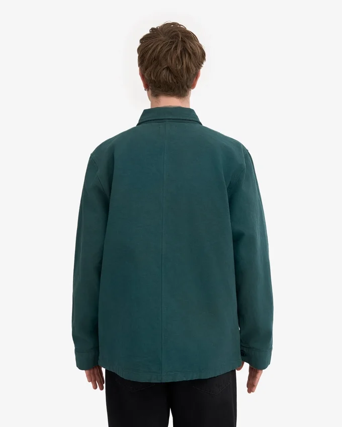 Chaqueta de trabajo orgánica - Verde océano