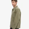Chaqueta de trabajo orgánica - verde oliva apagado