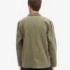 Chaqueta de trabajo orgánica - verde oliva apagado