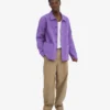 Chaqueta de trabajo orgánica - Violeta ultravioleta