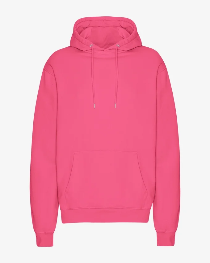Classic Organic Hood - Bubblegum Pink