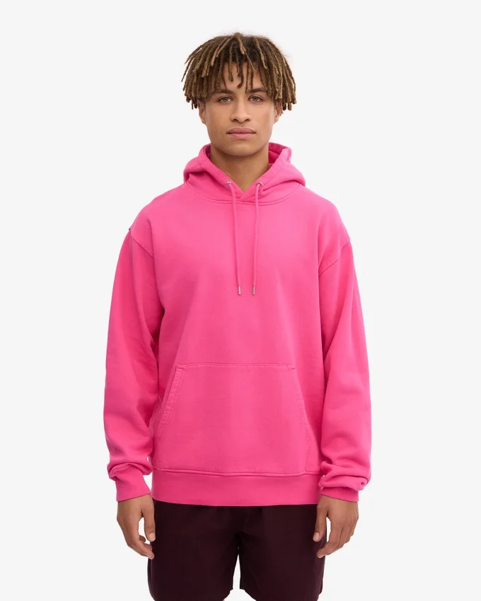 Classic Organic Hood - Bubblegum Pink