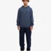 Classic Organic Hood - Petrol Blue