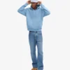 Classic Organic Hood — Seaside Blue