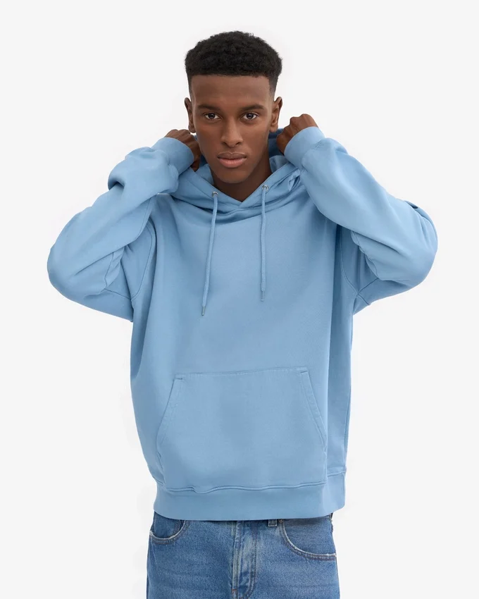 Classic Organic Hood — Seaside Blue