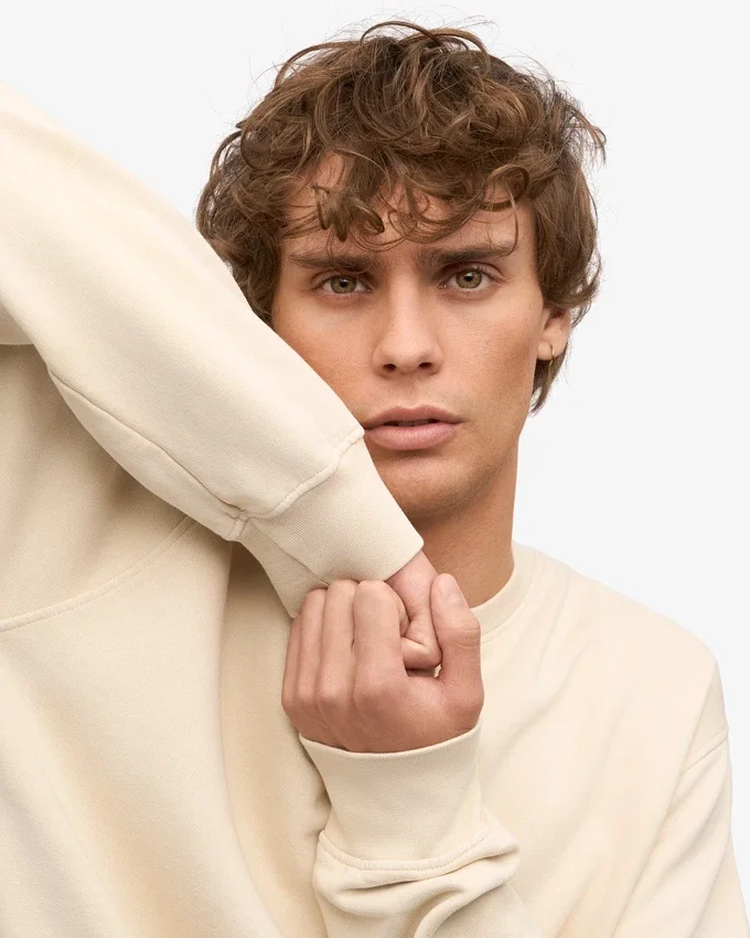 Classic Organic Jersey - Blanco marfil