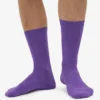 Classic Organic Sock - Violeta ultravioleta