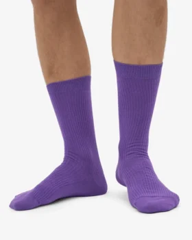 Classic Organic Sock – Violeta ultravioleta