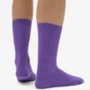Classic Organic Sock - Violeta ultravioleta