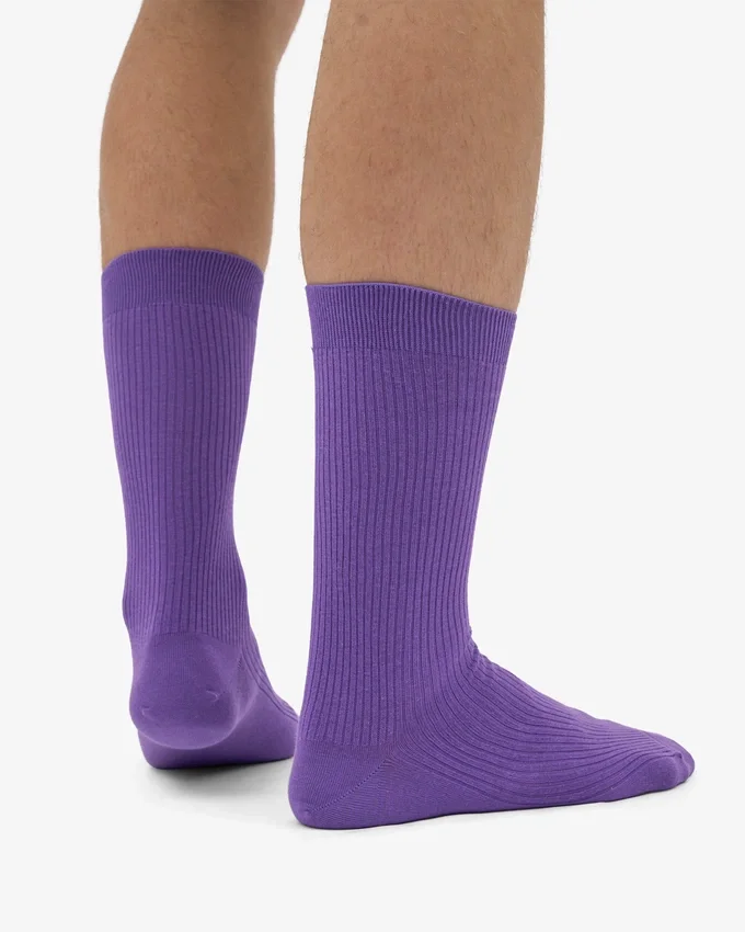 Classic Organic Sock - Violeta ultravioleta