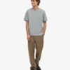 Classic Organic Tee - Azul acero