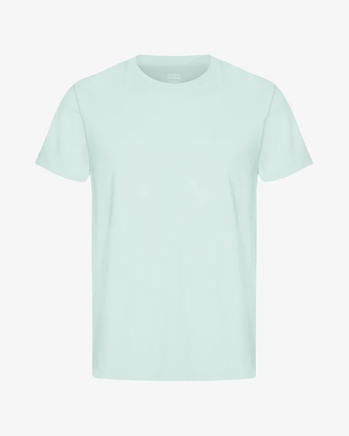 Classic Organic Tee - Azul aguamarina claro