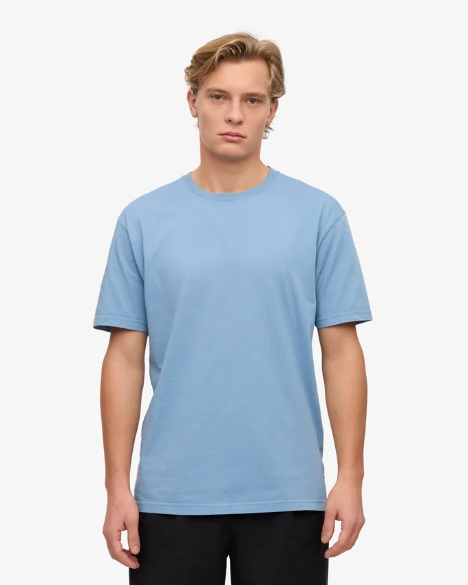 Classic Organic Tee - Azul mar
