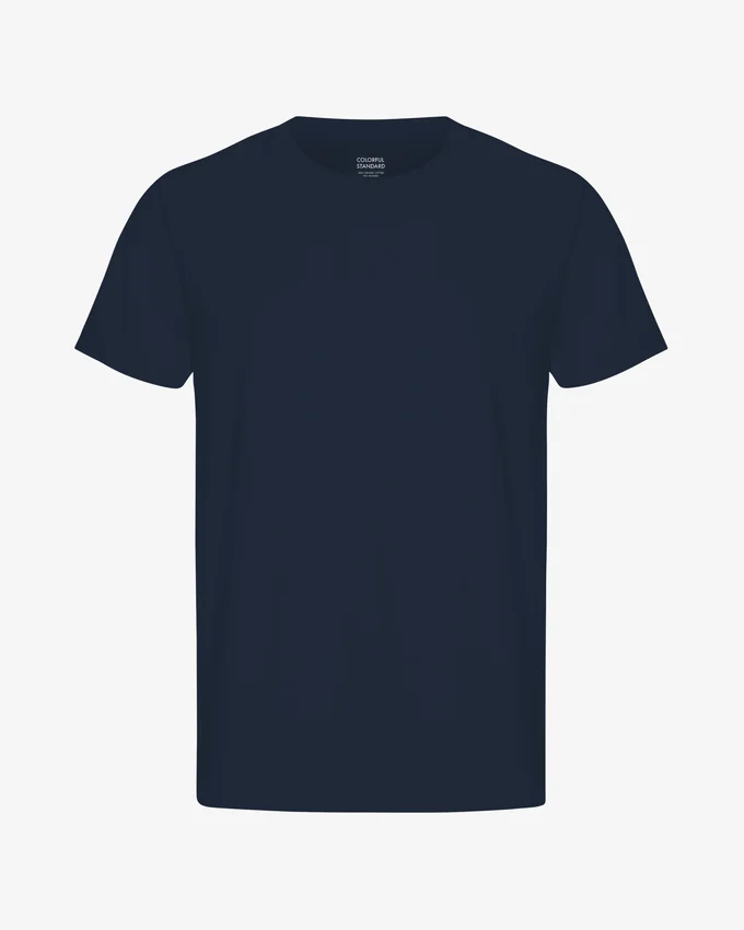 Classic Organic Tee - Azul marino