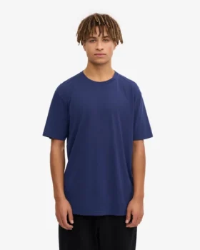 Classic Organic Tee – Azul marino