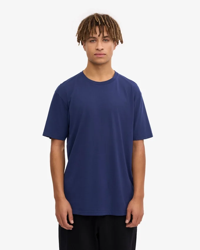 Classic Organic Tee - Azul marino