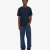 Classic Organic Tee - Azul marino