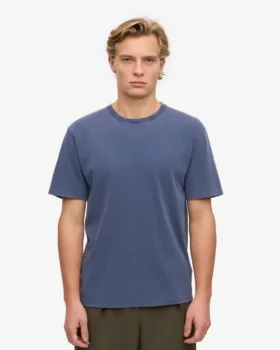 Classic Organic Tee – Azul Neptuno