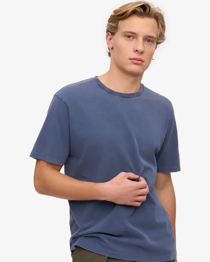 Classic Organic Tee - Azul Neptuno