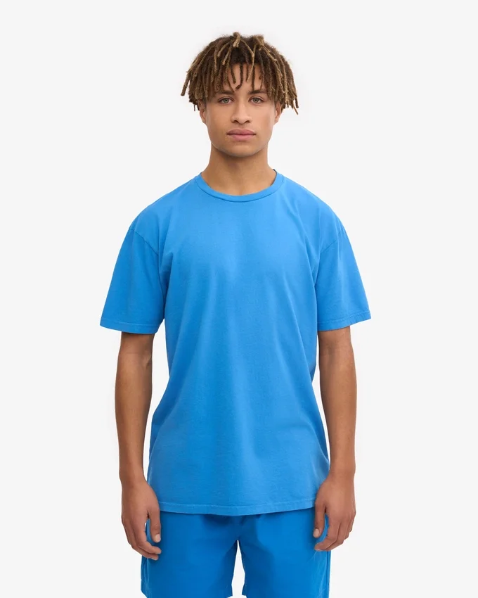 Classic Organic Tee - Azul Pacífico