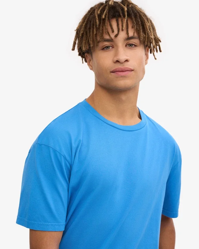 Classic Organic Tee - Azul Pacífico