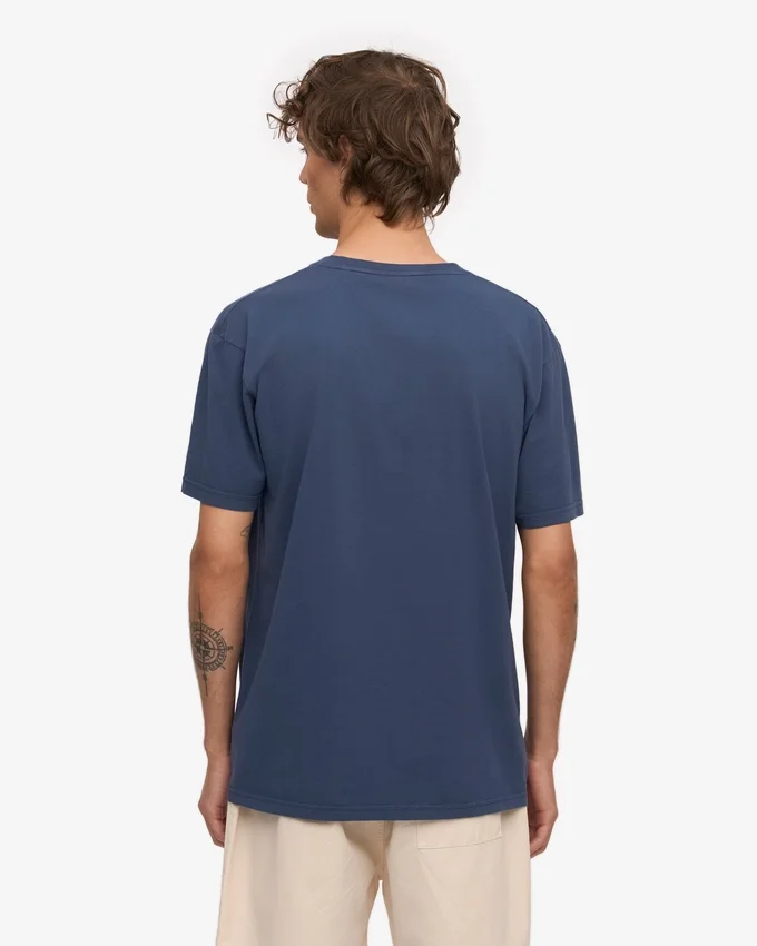 Classic Organic Tee - Azul petróleo
