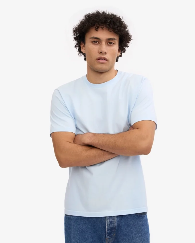 Classic Organic Tee - Azul polar