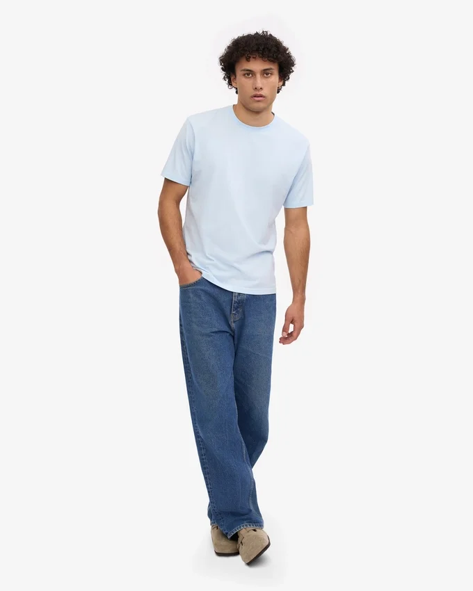 Classic Organic Tee - Azul polar