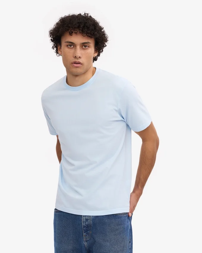 Classic Organic Tee - Azul polar