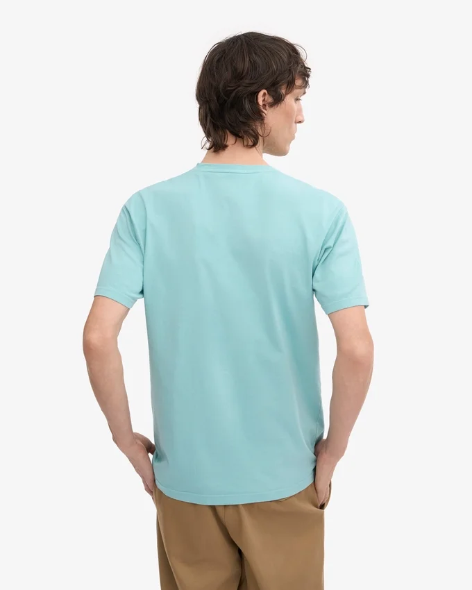 Classic Organic Tee - Azul verde azulado