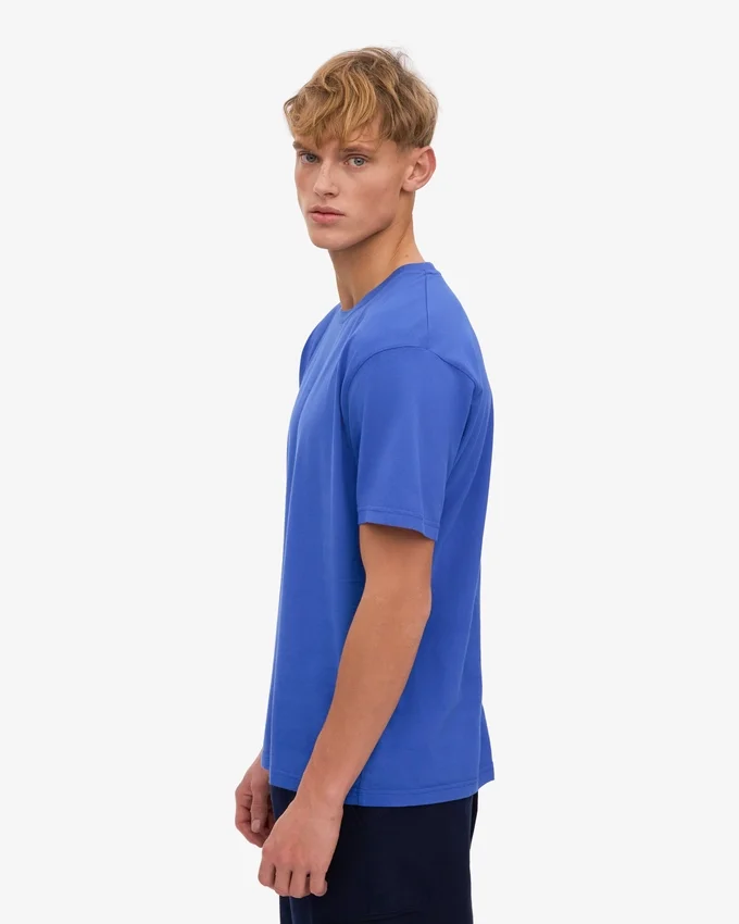 Classic Organic Tee - Azul zafiro