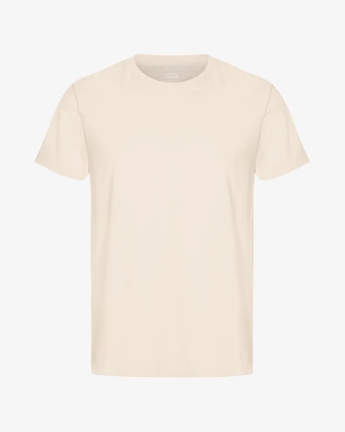 Classic Organic Tee - Blanco marfil