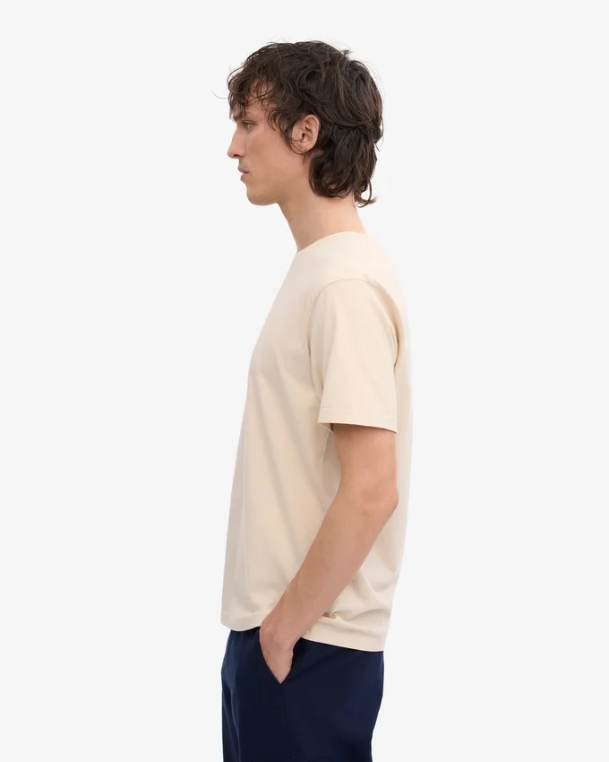 Classic Organic Tee - Blanco marfil