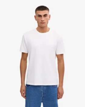Classic Organic Tee – Blanco óptico
