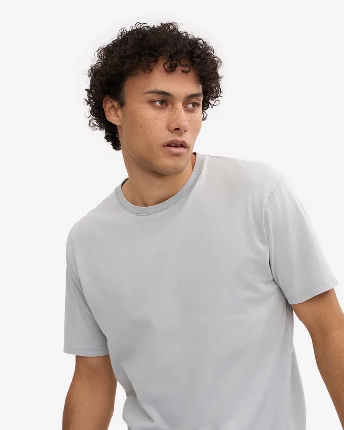 Classic Organic Tee - Gris deslavado