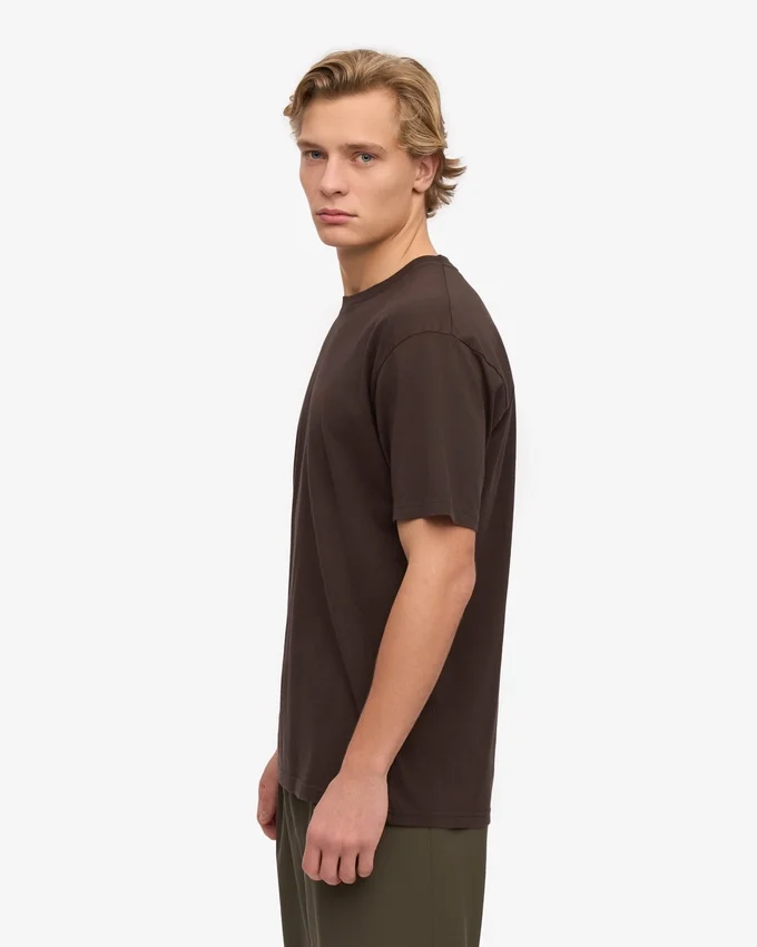 Classic Organic Tee - Marrón café