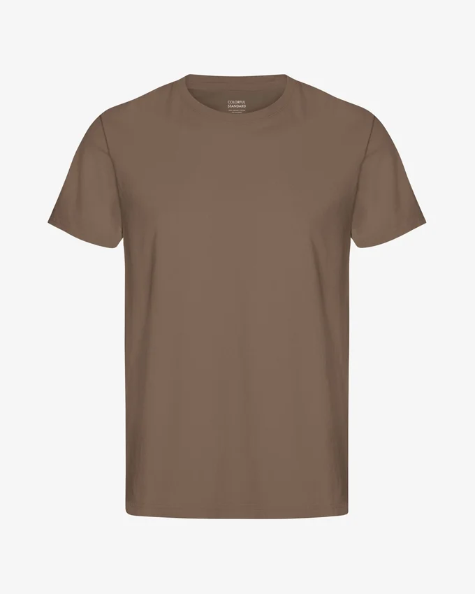 Classic Organic Tee - Marrón cedro