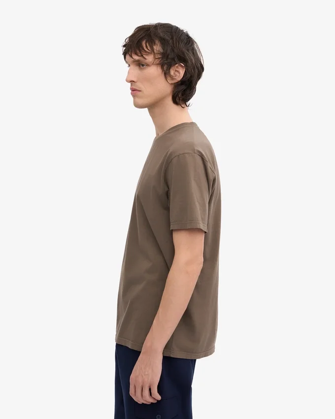 Classic Organic Tee - Marrón cedro
