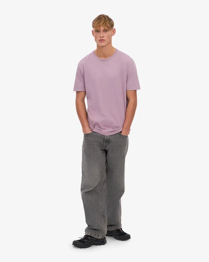 Classic Organic Tee - Morado perlado