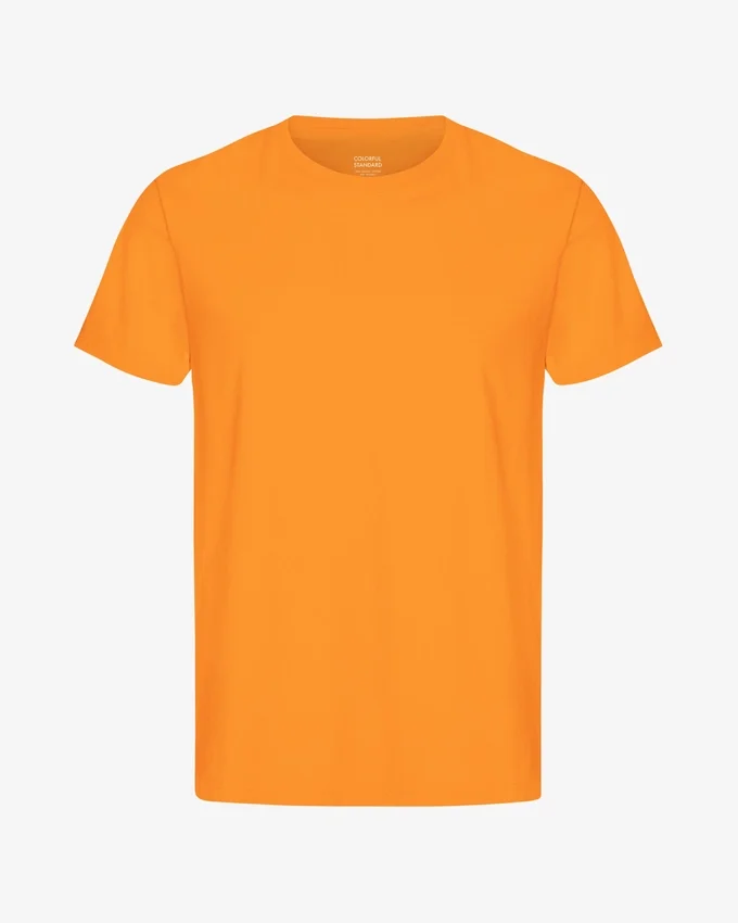 Classic Organic Tee - Naranja soleado