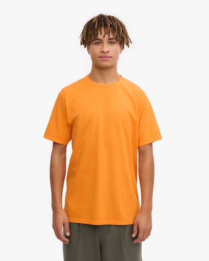 Classic Organic Tee - Naranja soleado