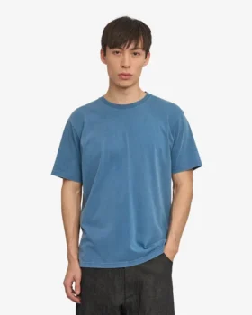Classic Organic Tee – Índigo descolorido