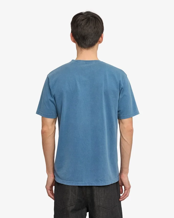 Classic Organic Tee - Índigo descolorido