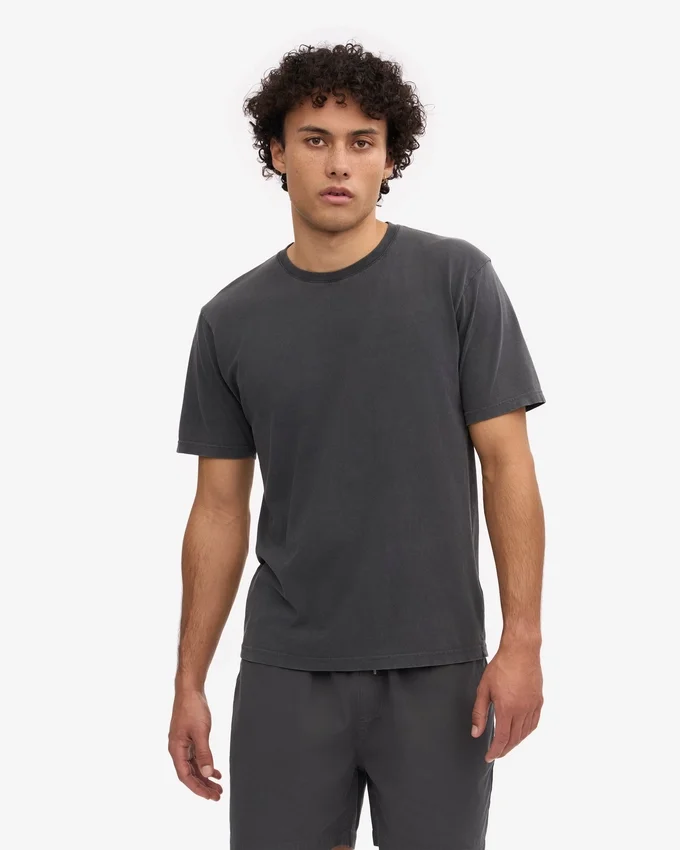 Classic Organic Tee - Negro deslavado