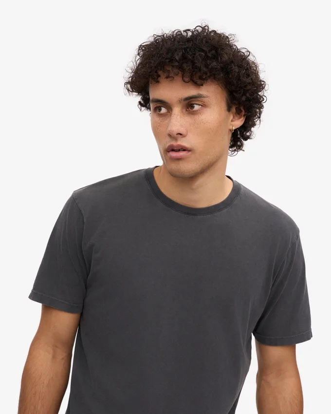 Classic Organic Tee - Negro deslavado