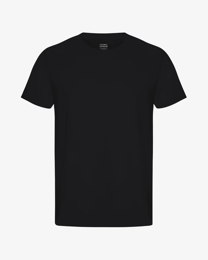 Classic Organic Tee - Negro intenso